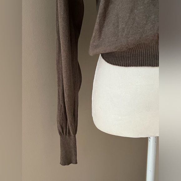 Good American Collared Henley Sweater 0/00 - Picture 6 of 11